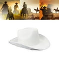 thumbnail image 3 of Sombrero de vaquero Lentejuelas Ligero Cómodo con cuello Dibujar Cuerda Sombreros para el sol Sombreros de para accesorios de SM SunniMix Sombrero de vaquero, 3 of 8