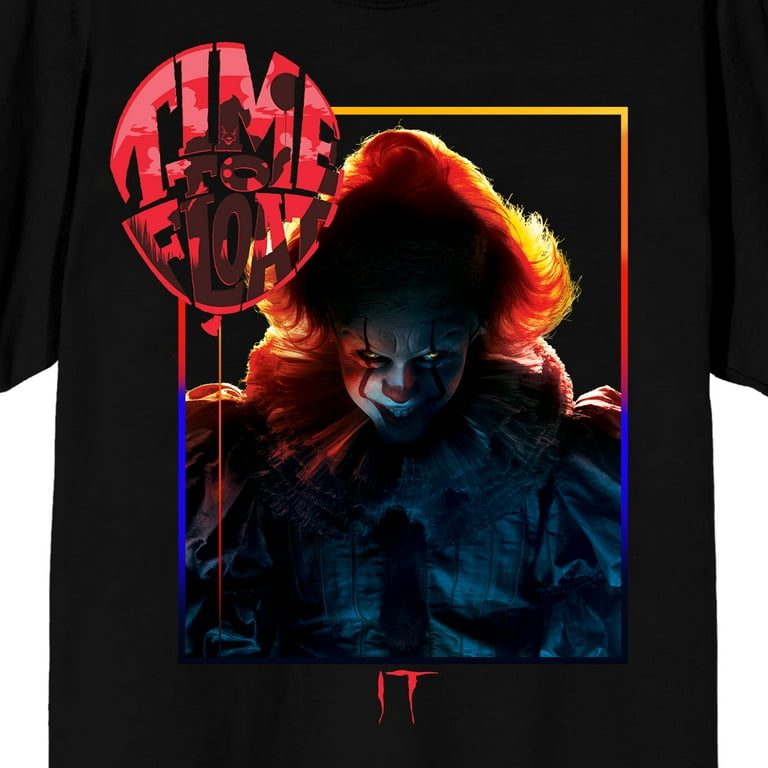 It Chapter 2 Movie 2019 Pennywise Time To Float Crew Neck Short