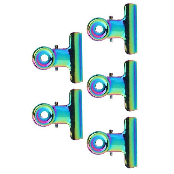 5pcs Stainless Curve C Nail Extension Clips Multi Functional Nail Art Accessories Reconstruction Nail Clip Nail Clamp na Curved Nail Nipper Is a Tool for na