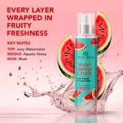 Botanic Hearth Watermelon Hair Perfume & Body Mist, Long-Lasting Hair Deodorizer & Body Scent for Women & Men, Alcohol-Free Clean Fragrance Hair Spray For Everyday Wear, All Day Freshness, 3.4 Fl Oz