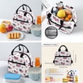 thumbnail image 5 of Pzuqiu USA Map Pink Bow Backpack with Lunch Bag for Kids 8-10 Years Old Cute Bookbag for Boys 1st Grade/2nd Grade Middle School Book Bag Girls Lunch Box Pencil Case Water Bottle Bag, Set of 4, 5 of 7