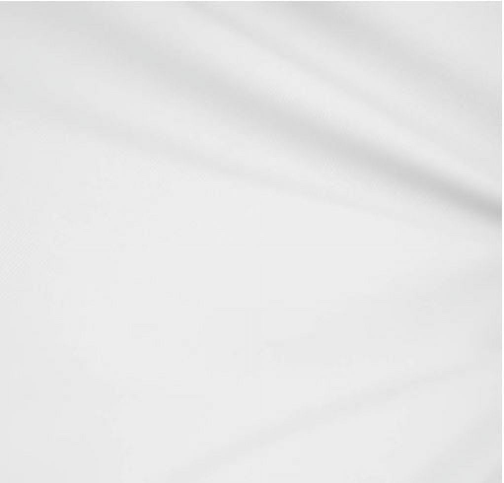 100% Cotton Premium Broadcloth Fabric, 60-Inch, White , 10 Yards Bolt By Lillycraft