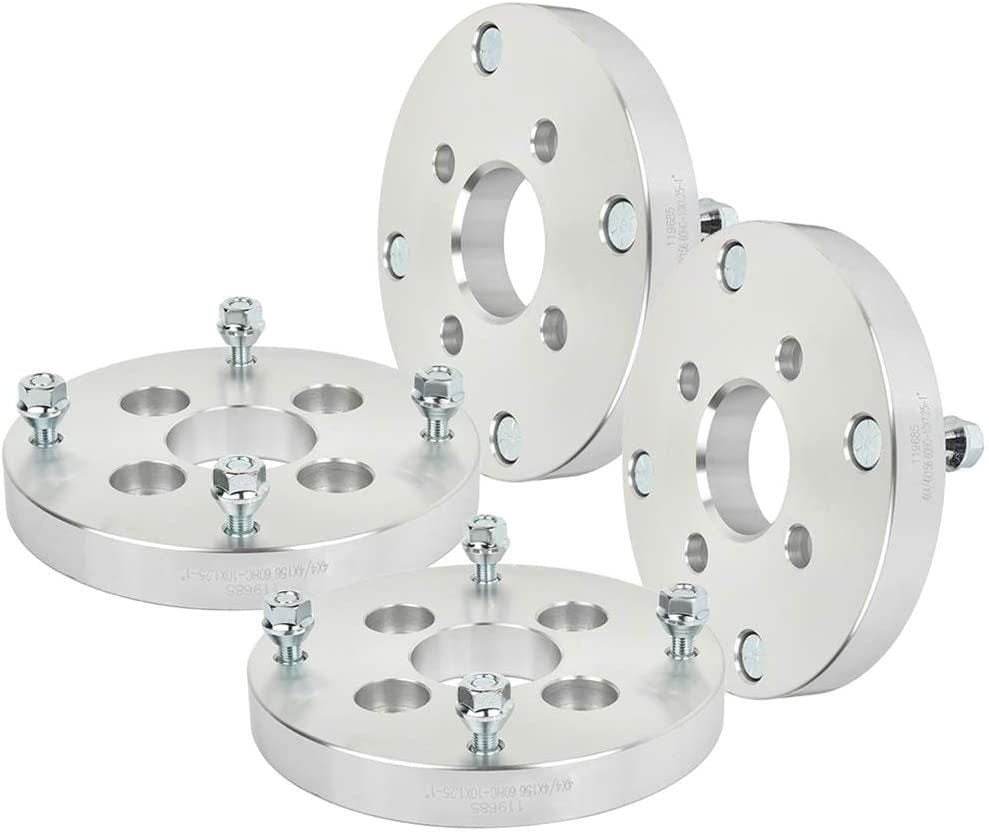 LSAILON 2X 4x4 to 4x156 Wheel Spacers Adapters 10x1.25 64mm 1 Compatible with 1995-1998 for Polaris Magnum 425 1999-2003 for Polaris Magnum 500 2008-2010 for Polaris Outlaw 450 