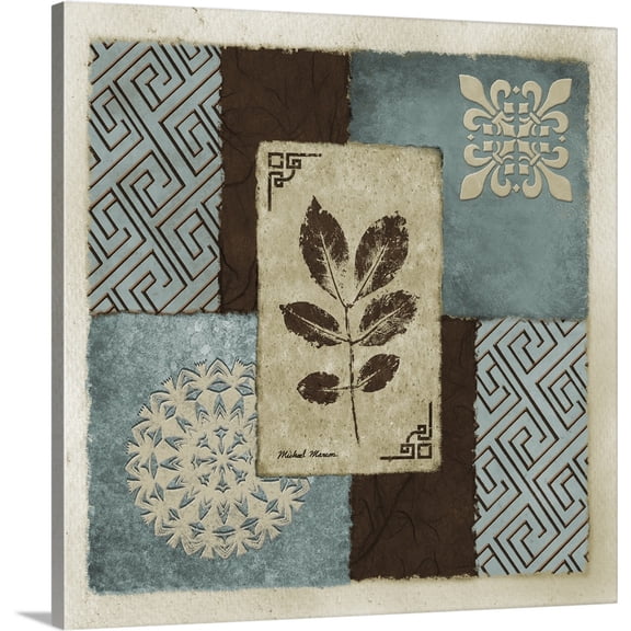 Great BIG Canvas | "Winter Leaf II" Canvas Wall Art - 20x20