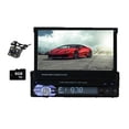 thumbnail image 1 of Retractable 1 Din Radio Car Stereo Audio 7 inch MP5 MP4 Player Aux/USB/TF/FM/touch screen/bluetooth 3 languages menu ,Easy to Install, 1 of 7