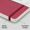 thumbnail image 6 of myPAPERCLIP Limited Edition Notebook, Soft Cover, A5 (5.83" x 8.27"), Grid, Raspberry, 6 of 6
