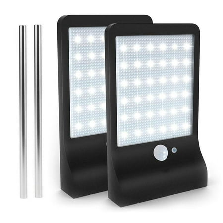 Solar Wall Light With Mounting Pole Epicgadget 36 Led Outdoor Solar Wall Light With Mounting Pole Epicgadget 36 Led Outdoor Motion Sensor Detector Lights
