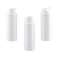 thumbnail image 6 of FOLOYORI Cosmetics Storage 3Pcs Plastic Bottles White Plastic Storage Holder, 6 of 8
