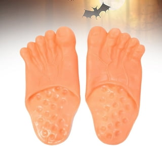 Giant Bare Feet Hairy Feet Halloween Cosplay Giant Feet Count Slippers  Costume Masquerade Props Halloween Costumes