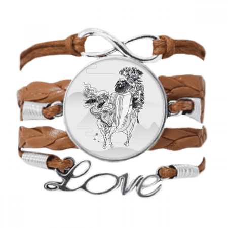 dao china lao tzu bracelet love chain ornament wristband