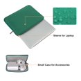 thumbnail image 2 of Funda para Laptop MOSISO 13,3" de Neopreno con Pequeño Estuche Verde, 2 of 6