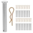 thumbnail image 1 of Miangastore 20 Sets Of Scaffolding Pin Supplies Metal Scaffolding Coupling Pin With Clips Scaffolding Locking Pin Clip Scaffolding Accessories Scaffolding Equipment, 1 of 8