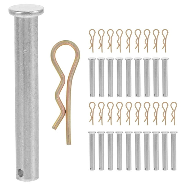 Miangastore 20 Sets Of Scaffolding Pin Supplies Metal Scaffolding Coupling Pin With Clips Scaffolding Locking Pin Clip Scaffolding Accessories Scaffolding Equipment
