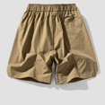 thumbnail image 5 of Thousandth Men's Summer Shorts Plus Size Quick Drying Moisture Wicking Athletic Shorts Loose Elastic Waist Biker Shorts Plain Outdoor Casual Shorts, 5 of 8