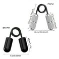 thumbnail image 5 of CIYISON Aluminum Alloys Grip Strength Device Hand Strengthener for Gym Fitness Enduring, 5 of 14