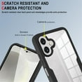 thumbnail image 3 of 360°All-Inclusive Case for Samsung Galaxy A06, [Built in Screen Protector] Dual Layer Full Body Shockproof Dustproof Clear Phone Case for Samsung Galaxy A06 QB-Pink, 3 of 8