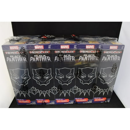 HEROCLIX BLACK PANTHER 2024 BOOSTER BRICK 10 booster packs Sealed + Legacy card