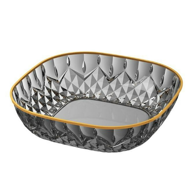 Frutero Cuenco Frutero Bandeja Frutas Contenedor Decorativo Aperitivos Fabricado en PET Resistente Adecuado para Cocina Comedor Reuniones Familiares