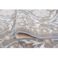 thumbnail image 6 of Transitional 8x10 Area Rug (7'10'' x 9'10'') Floral Taupe, Gold Living Room Easy to Clean, 6 of 9
