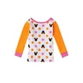 thumbnail image 2 of Minnie Mouse Baby Girls' Peek-A-Boo Cotton Snug Fit Pajamas, 2-Piece Set, 2 of 2