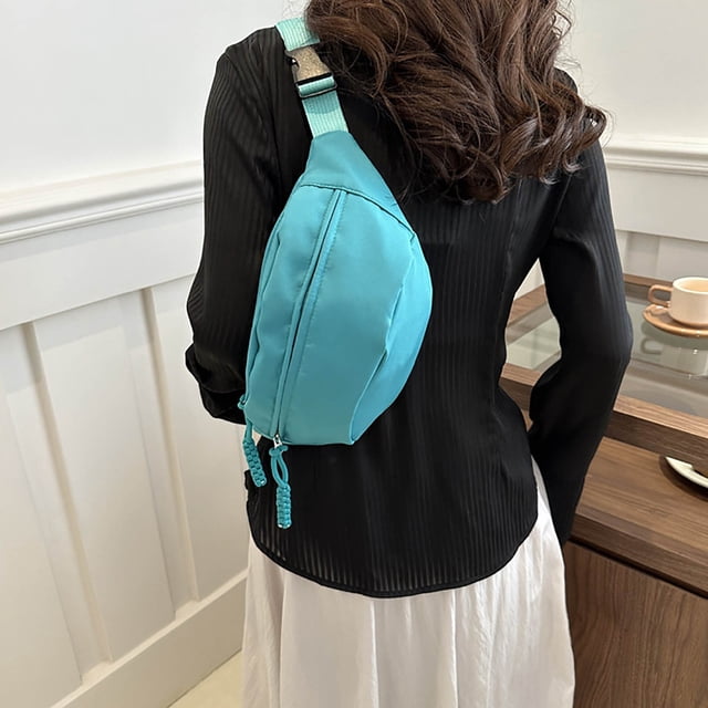 Fiudx Bolsa Deportiva, Bandolera de Seguridad, Riñonera para Correr de Gran Capacidad, Material Antirobo, Ideal para Gimnasio, para Viajes Al Aire Libre, Diseño Elegant y Comodo.
