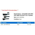thumbnail image 2 of Knock Sensor - Compatible with 2006 - 2007 BMW 525i Base 3.0L 6-Cylinder, 2 of 2