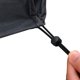 thumbnail image 4 of Funda para sillas plegables para exteriores, protección solar UV a prueba de polvo, cojín impermeable para silla reclinable, funda negra para muebles, 1 ud., 4 of 5