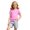 Pink, variant on Gyexs 5T Girls Clothes Solid Short Sleeve Tops Shorts 2 Piece Casual Clothing Sets Pink 5-6 Years