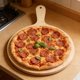thumbnail image 5 of Pala de madera para pizza, paleta para hornear, regalo de granja, utensilio de cocina, plato para servir Redondo 42x32x07cm, 5 of 9