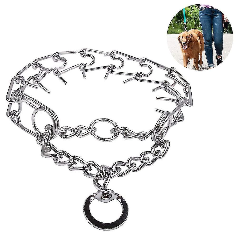 Dog chain collar no choke hotsell