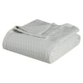 thumbnail image 3 of Superior Dobby Weave Cotton Blanket 50" x 60", All Season Bed Blankets, Throw (Non-Standard), Khaki, 3 of 11