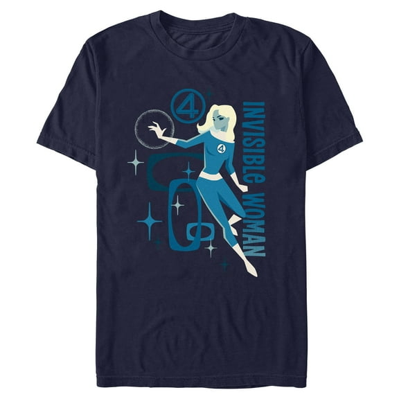 Mens The Fantastic Four: First Steps Retro Invisible Woman T Shirt