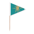 thumbnail image 1 of Sunlight  s Art Pattern Toothpick Triangle Cupcake Toppers Flag, 1 of 3