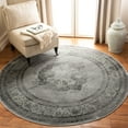 thumbnail image 2 of SAFAVIEH Vintage Lamont Traditional Area Rug, Grey/Multi, 6' x 6' Round, 2 of 8