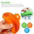 thumbnail image 4 of 3pcs Pet Food Can Lids, DOPI Universal BPA Free Silicone Cat Dog Food Can Lids Covers, One Can Cap Fit Most Standard Size Canned Food, 4 of 5