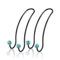 thumbnail image 1 of OTOSTAR Car Hooks Bling Handmade Crystal Multifunctional Car Back Seat Headrest Hangers Strong and Durable Auto Hooks Organizer Universal for Vehicle SUV Truck, 2 Pack (Sky Blue), 1 of 6