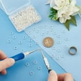 thumbnail image 5 of 400Pcs Brass Jump Rings Close but Unsoldered Silver 7mm Diameter Jewelry Making Findings, 5 of 8