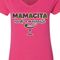 thumbnail image 4 of Inktastic Mamacita Margarita Women's V-Neck T-Shirt, 4 of 5