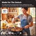 thumbnail image 3 of Greater Goods 12 inch Cast Iron Skillet, Smooth Milled, Organically Seasoned Sauce Pan Surface, 3 of 10