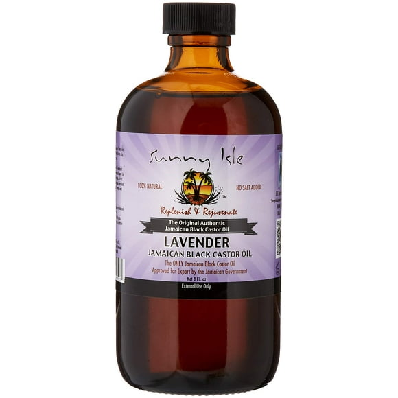Sunny Isle Jamaican Black Castor Oil Lavender 8oz