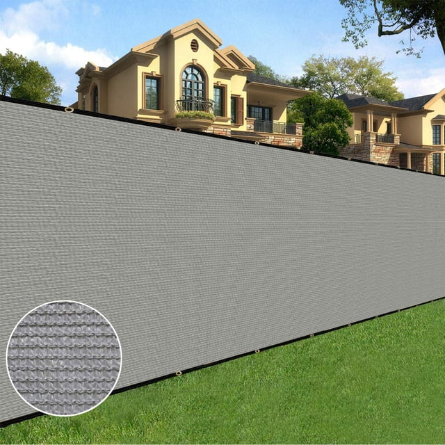 Valla de privacidad Sunnyglade de 1,8 m x 15,2 m, resistente