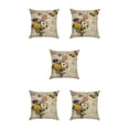 thumbnail image 3 of mmirethe Wide Application Cushion Covers For Coordinated Home Easy To Change Pillowcase kztym001-6 5Set, 3 of 6