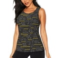 thumbnail image 3 of Goofa Retro Excavator Printed Womens Workout Tops for Women Sleeveless Yoga Shirts Athletic Running Tank Tops Sleeveless Gym Clothes Workout Apparel-XX-Large, 3 of 9