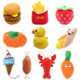 thumbnail image 2 of 10PCS Dog Squeaky Toy Set Interactive Plush Puppy Toys Pet Chew Toy, 2 of 10
