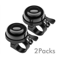 Topboutique 2 Pcs Bike Bell, Classic Bicycle Bell for Adults Brass Loud Crisp Clear Sound Handlebar Ring Bell for City Bike, Road Bike, Mountain Bike, Scooters