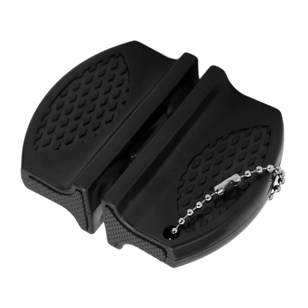 Mini Afilador De Cuchillos Portátil De Doble Cara, De Bolsillo, Para Uso En Exteriores, Accesorio De Camping.