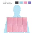 thumbnail image 4 of OneMed Disposable Dental Bibs Patient Bibs for Dental Tattoo Piercing Surgical Medical 3-Ply Waterproof Pink 13"x18" 250pcs/2Bags, 4 of 8
