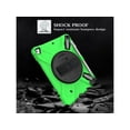 thumbnail image 5 of Shockproof Case for iPad 9.7 inch 2017 2018 iPad Air 2 2017 iPad Pro 9.7 2016 with Rotating Kickstand Hand Strap Pencil Holder and Shoulder Strap, 5 of 7