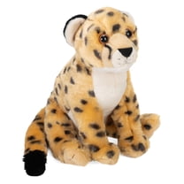 Wild Republic Cheetah, Cuddlekins, Stuffed Animal, 12 Inches, Gift for Kids, Plush Toy, Fill is Spun Recycled Water Bottles