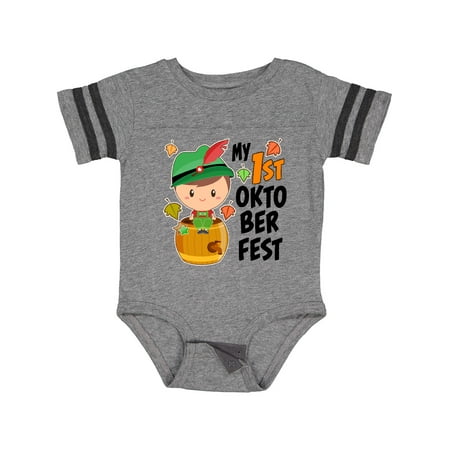 

Inktastic My First Oktoberfest Boy Gift Baby Boy or Baby Girl Bodysuit